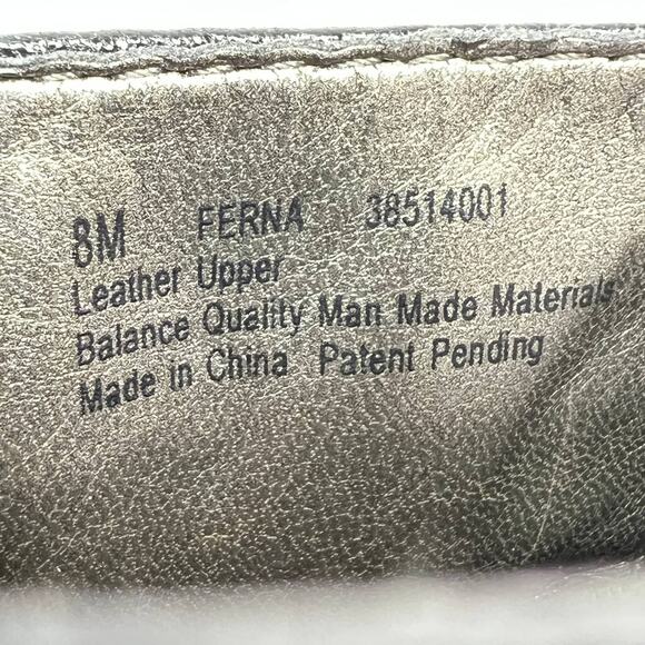 Naturalizer Sandals Wms 8M Black Leather Open Toe Heeled Mule Slides N5 Comfort - Picture 11 of 11